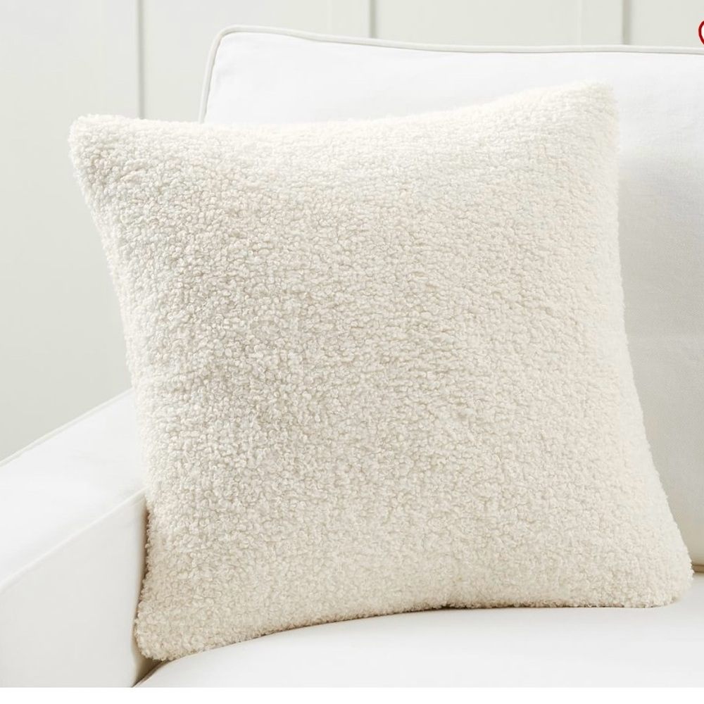 UGG HOME COLLECTION SQUARE EURO PILLOW  26 x 26 COLOR SNOW IS NWT
TWO AVAILABLE